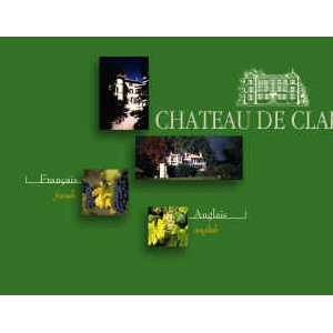 Page d'accueil de Château de Clapier - Choix de la langue