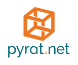 Logo pyrat.net (carré), transparent