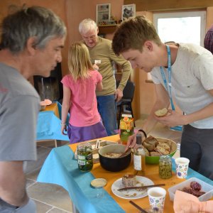 Le buffet a recueilli tous les suffrages, du salé au sucré.
