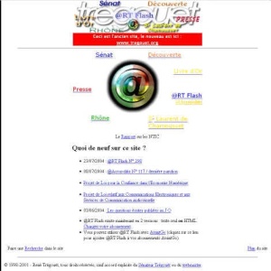 Page d'accueil du site Tregouet.org