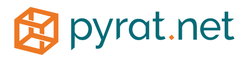 Logo pyrat.net (rectangle), transparent