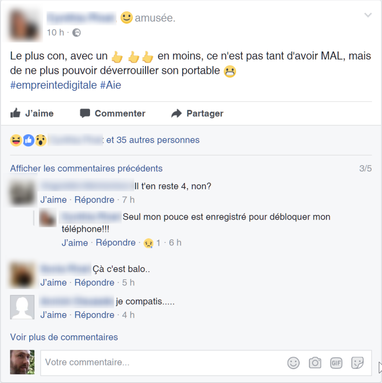 Empreintes digitales